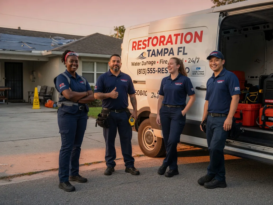 Water Damage Restoration company in Waterbury, NE